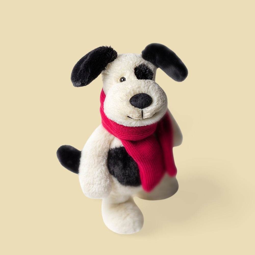 Bashful Winter Puppy