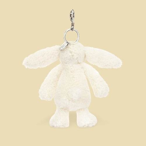 Blossom Cream Bunny 'Berry' Bag Charm