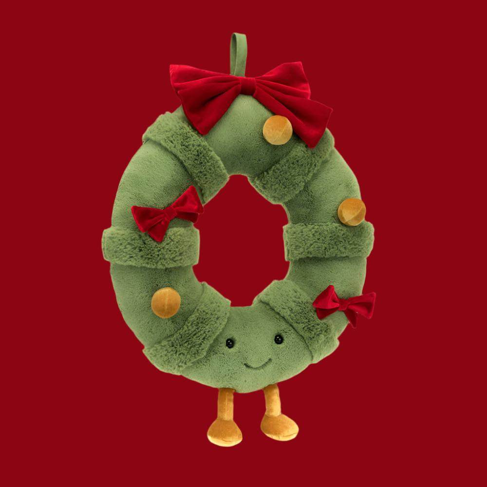 Amuseables Decorated Christmas Wreath
