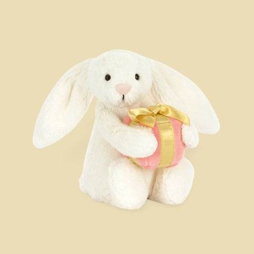 Bashful Bunny with Present