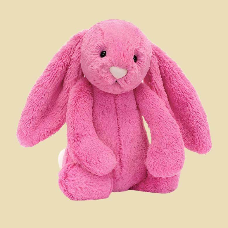 Bashful Hot Pink Bunny