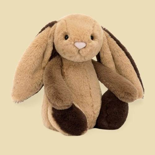 Bashful Patchwork Brown Bunny