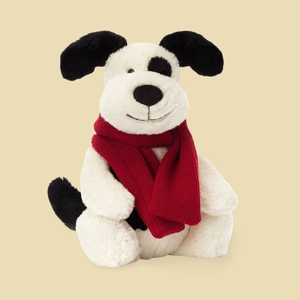 Bashful Winter Puppy