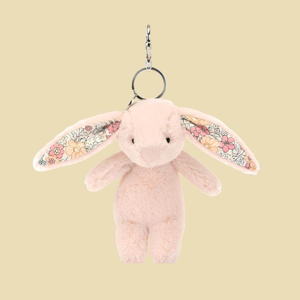 Blossom Blush Bunny Bag Charm