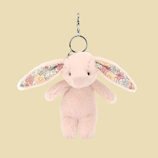Blossom Blush Bunny Bag Charm