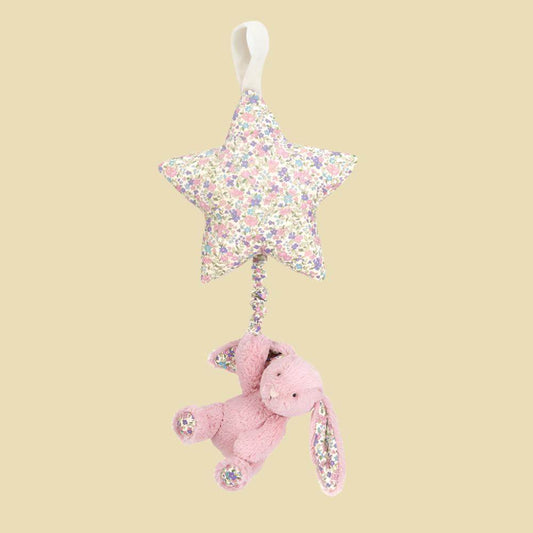 Blossom Tulip Bunny Star Musical Pull