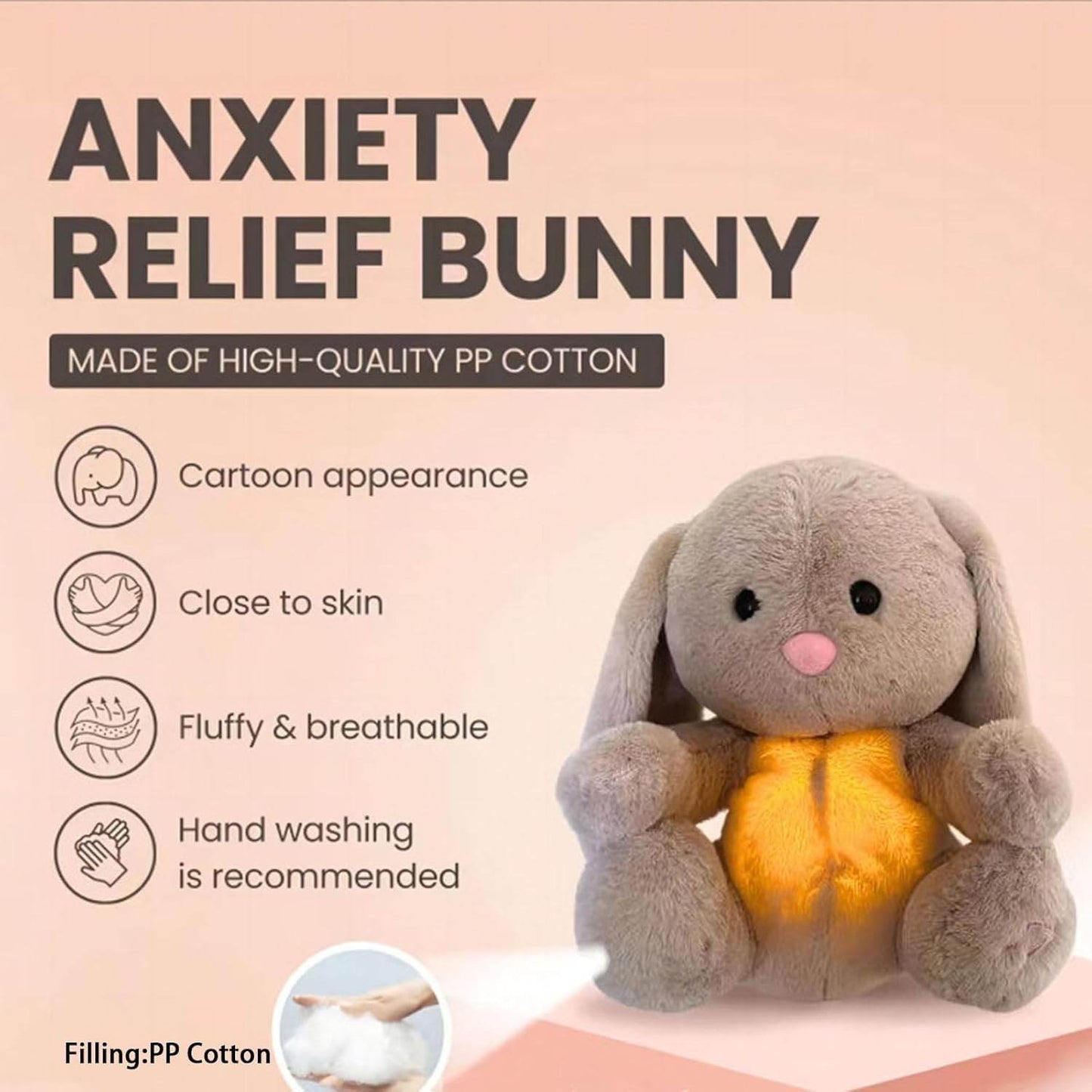 Breathing Bunny Baby Sleep Sound Companion