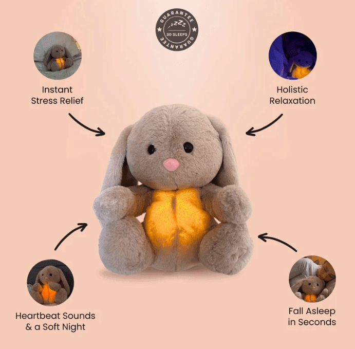 Breathing Bunny Baby Sleep Sound Companion