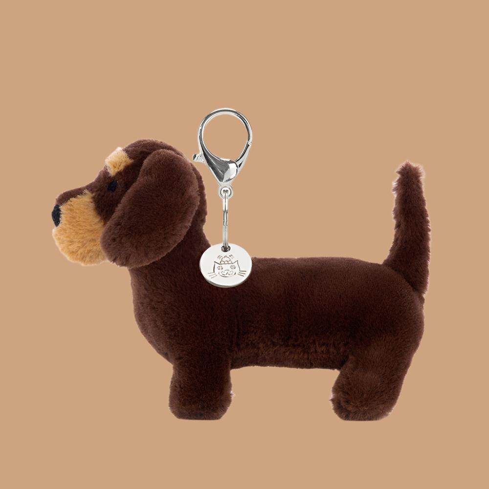 Otto Sausage Dog Bag Charm