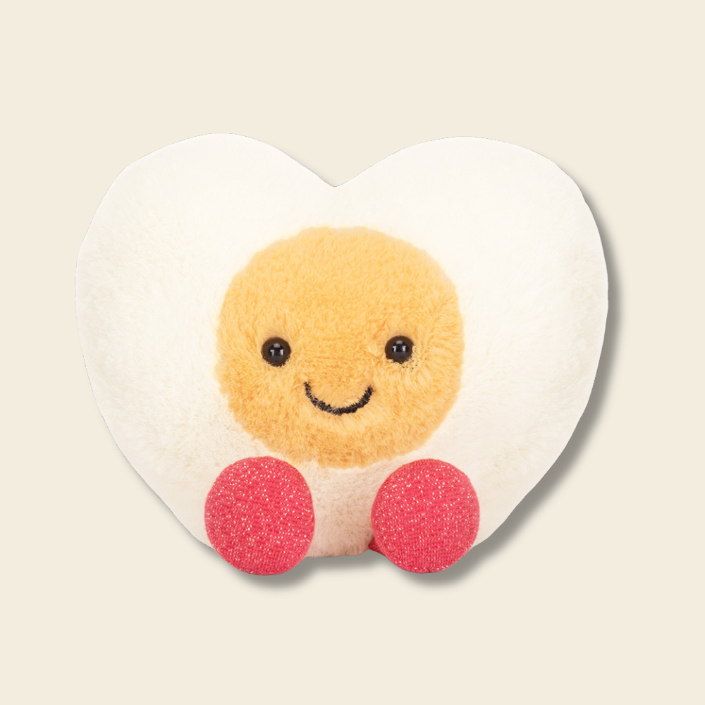 Amuseables Heart Boiled Egg