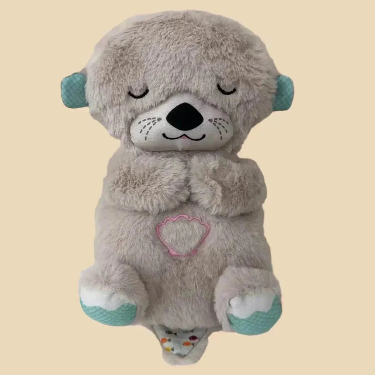Soothe 'n Snuggle Otter Portable Plush Breathing Sound Companion